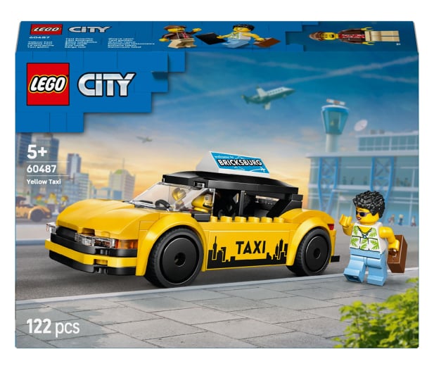 LEGO CITY 60487 Żółta taksówka - 1473502 - zdjęcie